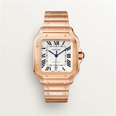 montre cartier bracelet or maille|cartier watches collection.